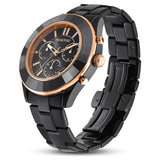 Buy Shop Swarovski Octea Lux Sport Black Dial Black Steel Strap Unisex Watch - 5610472 USA Online