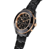 Buy Shop Swarovski Octea Lux Sport Black Dial Black Steel Strap Unisex Watch - 5610472 USA Online