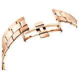 Buy Shop Swarovski Octea Lux Sport Chronograph Black Dial Rose Gold Steel Strap Watch for Women - 5610478 USA Online
