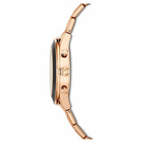 Buy Shop Swarovski Octea Lux Sport Chronograph Black Dial Rose Gold Steel Strap Watch for Women - 5610478 USA Online