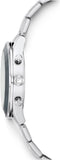 Buy Shop Swarovski Octea Lux Sport Chronograph Black Dial Silver Steel Strap Watch for Women - 5610520 USA Online