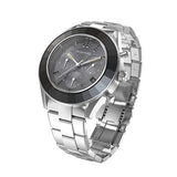 Buy Shop Swarovski Octea Lux Sport Chronograph Black Dial Silver Steel Strap Watch for Women - 5610520 USA Online