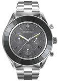 Buy Shop Swarovski Octea Lux Sport Chronograph Black Dial Silver Steel Strap Watch for Women - 5610520 USA Online