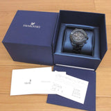 Buy Shop Swarovski Octea Lux Sport Chronograph Blue Dial Blue Steel Strap Watch for Women - 5610475 USA Online