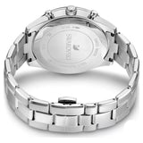 Buy Shop Swarovski Octea Lux Sport Chronograph Blue Dial Silver Steel Strap Watch for Women - 5610481 USA Online