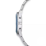 Buy Shop Swarovski Octea Lux Sport Chronograph Blue Dial Silver Steel Strap Watch for Women - 5610481 USA Online