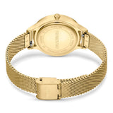 Buy Shop Swarovski Octea Nova Analog Gold Dial Gold Mesh Strap Watch for Women - 5649993 USA Online