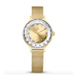Buy Shop Swarovski Octea Nova Analog Gold Dial Gold Mesh Strap Watch for Women - 5649993 USA Online