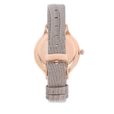 Buy Shop Swarovski Octea Nova Beige Dial Grey Leather Strap Watch for Women - 5649999 USA Online