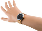 Buy Shop Swarovski Octea Nova Black Dial Rose Gold Mesh Bracelet Watch for Women - 5430424 USA Online