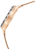 Buy Shop Swarovski Octea Nova Black Dial Rose Gold Mesh Bracelet Watch for Women - 5430424 USA Online