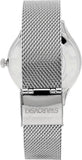 Buy Shop Swarovski Octea Nova Black Dial Silver Mesh Bracelet Watch for Women - 5430420 USA Online