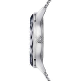 Buy Shop Swarovski Octea Nova Black Dial Silver Mesh Bracelet Watch for Women - 5430420 USA Online