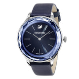 Buy Shop Swarovski Octea Nova Blue Dial Blue Leather Strap Watch for Women - 5295349 USA Online