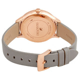 Buy Shop Swarovski Octea Nova Grey Dial Grey Leather Strap Watch for Women - 5295326 USA Online