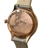 Buy Shop Swarovski Octea Nova Grey Dial Grey Leather Strap Watch for Women - 5295326 USA Online