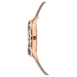 Buy Shop Swarovski Octea Nova Grey Dial Grey Leather Strap Watch for Women - 5295326 USA Online