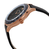 Buy Shop Swarovski Octea Nova Grey Dial Grey Leather Strap Watch for Women - 5295358 USA Online