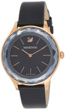 Buy Shop Swarovski Octea Nova Grey Dial Grey Leather Strap Watch for Women - 5295358 USA Online
