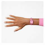 Buy Shop Swarovski Octea Nova Pink Dial Pink Leather Strap Watch for Women - 5650030 USA Online