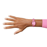 Buy Shop Swarovski Octea Nova Pink Dial Pink Leather Strap Watch for Women - 5650030 USA Online