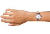 Buy Shop Swarovski Octea Nova Silver Dial Rose Gold Mesh Strap Watch for Women - 5650011 USA Online