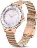 Buy Shop Swarovski Octea Nova Silver Dial Rose Gold Mesh Strap Watch for Women - 5650011 USA Online