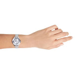 Buy Shop Swarovski Octea Nova Silver Dial Silver Mesh Strap Watch for Women - 5650039 USA Online