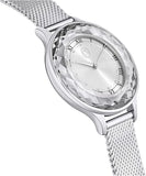 Buy Shop Swarovski Octea Nova Silver Dial Silver Mesh Strap Watch for Women - 5650039 USA Online