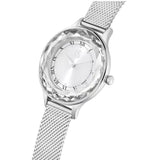 Buy Shop Swarovski Octea Nova Silver Dial Silver Mesh Strap Watch for Women - 5650039 USA Online