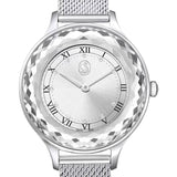 Buy Shop Swarovski Octea Nova Silver Dial Silver Mesh Strap Watch for Women - 5650039 USA Online