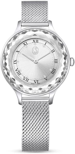 Buy Shop Swarovski Octea Nova Silver Dial Silver Mesh Strap Watch for Women - 5650039 USA Online