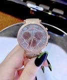 Buy Shop Swarovski Passage Chrono Grey Dial Grey Leather Strap Watch for Women - 5580348 USA Online