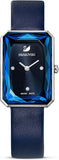 Buy Shop Swarovski Uptown Crystal Blue Dial Blue Leather Strap Watch for Women - 5547713 USA Online