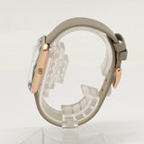 Buy Shop Swarovski Uptown Crystal Grey Dial Grey Leather Strap Watch for Women - 5547716 USA Online