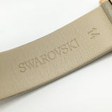 Buy Shop Swarovski Uptown Crystal Grey Dial Grey Leather Strap Watch for Women - 5547716 USA Online