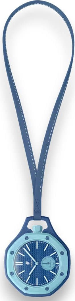 Buy Shop Swatch x AP Royal Pop Blue Dial Blue Leather Lanyard Watch for Men - Lan Ba USA Online