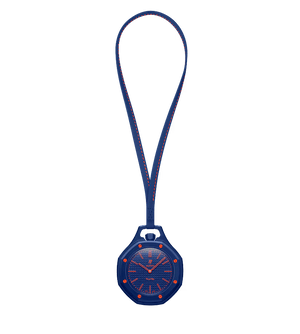 Buy Shop Swatch x AP Royal Pop Blue Dial Blue Leather Lanyard Watch for Men - Orenji Hachi USA Online
