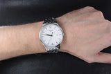 Buy Shop Tissot T Classic Tradition White Dial Silver Steel Strap Watch For Men - T063.610.11.037.00 USA Online