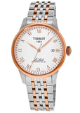Buy Shop Tissot Le Locle Automatic Cosc Silver Dial Two Tone Steel Strap Watch For Men - T006.407.22.033.00 USA Online