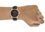 Buy Shop Tissot Le Locle Powermatic 80 Black Dial Black Leather Strap Watch For Men - T006.407.36.053.00 USA Online