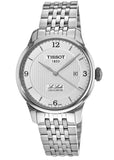Buy Shop Tissot Le Locle Automatic Cosc White Dial Silver Steel Strap Watch For Men - T006.408.11.037.00 USA Online