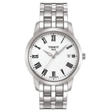 Tissot T Classic Dream White Dial Silver Steel Strap Watch for Men - T033.410.11.013.01