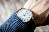 Buy Shop Tissot T Classic Dream White Dial Brown Leather Strap Watch for Men - T033.410.16.013.01 USA Online