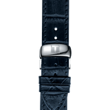 Buy Shop Tissot PRC 200 Chronograph Blue Dial Blue Leather Strap Watch For Men - T055.417.16.047.00 USA Online