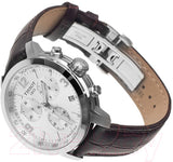Buy Shop Tissot PRC 200 Chronograph White Dial Watch For Men - T055.417.16.017.01 USA Online