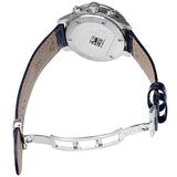 Buy Shop Tissot PRC 200 Chronograph Blue Dial Blue Leather Strap Watch For Men - T055.417.16.047.00 USA Online