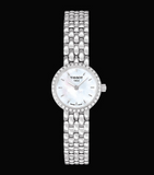 Buy Shop Tissot Lovely Mother of Pearl Dial Silver Steel Strap Watch For Women - T058.009.61.116.00 USA Online
