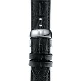 Buy Shop Tissot T Classic Tradition Black Dial Black Leather Strap Watch For Men - T063.610.16.052.00 USA Online