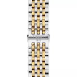 Buy Shop Tissot T Classic Tradition White Dial Two Tone Mesh Bracelet Watch For Men - T063.610.22.037.00 USA Online